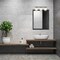Designers Fountain Elle 24in 3-Light Polished Nickel Retro Modern Indoor Vanity Light with Frosted Glass Shades D232M-3B-PN - alternate 2